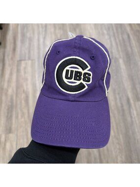Chicago Cubs Hat American Needle Cooperstown Purple Cap Strapback Rare